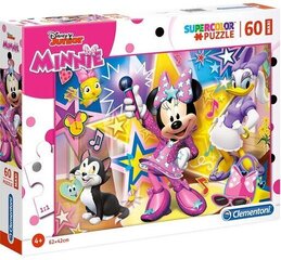 Dėlionė Clementoni Maxi Minnie Happy Helper 60 d. kaina ir informacija | Dėlionės (puzzle) | pigu.lt