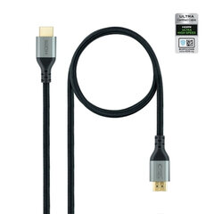 HDMI kabelis Nanocable Ultra HS, 1,5 m цена и информация | Кабели и провода | pigu.lt