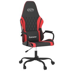 Žaidimų kėdė , juoda/raudona kaina ir informacija | Biuro kėdės | pigu.lt