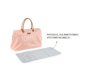 Mamos krepšys Childhome Mommy bag, pink copper kaina ir informacija | Vežimėlių priedai | pigu.lt
