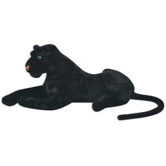 Черная плюшевая пантера XXL, 146 см цена и информация | Мягкие игрушки | pigu.lt