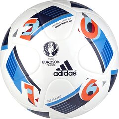 Futbolo kamuolys Adidas Eeuro 2016 Beau Jeu JR kaina ir informacija | Futbolo kamuoliai | pigu.lt