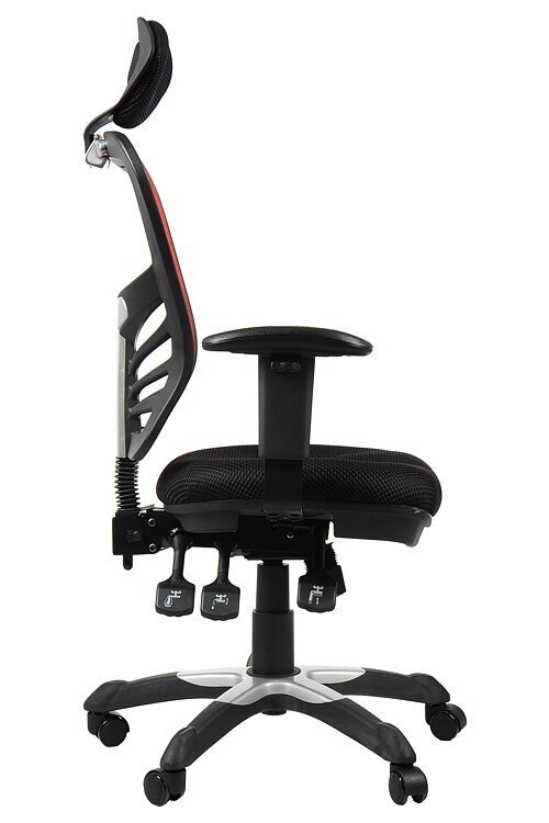 Biuro kėdė HG-0001H, raudona kaina ir informacija | Biuro kėdės | pigu.lt