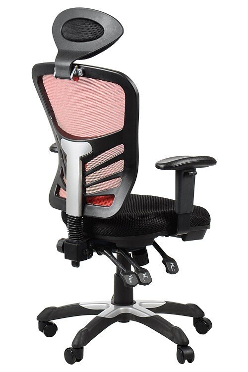 Biuro kėdė HG-0001H, raudona kaina ir informacija | Biuro kėdės | pigu.lt