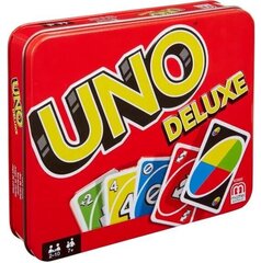 Карточная игра UNO Deluxe цена и информация | Настольные игры, головоломки | pigu.lt