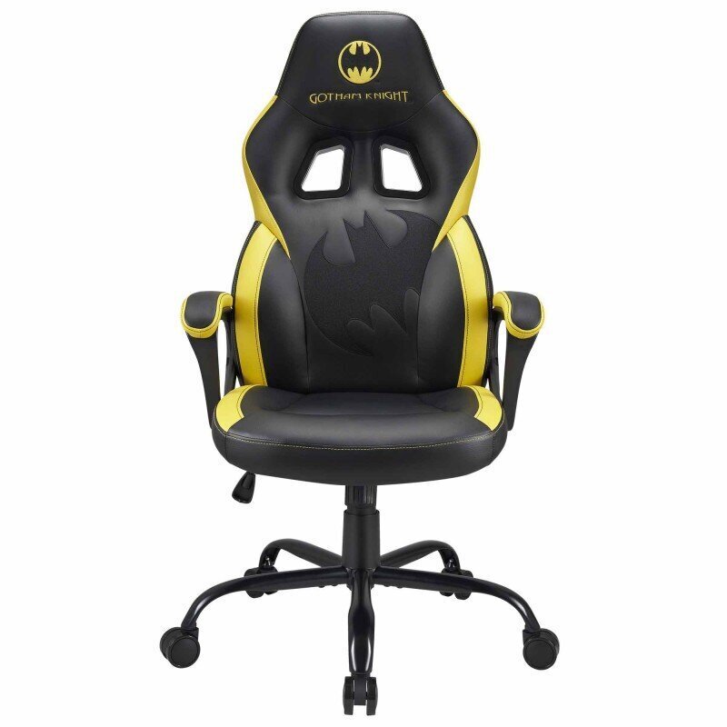Žaidimų kėdė Subsonic Original Batman, juoda/geltona цена и информация | Biuro kėdės | pigu.lt