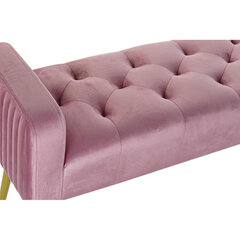 Taburetė DKD Home Decor, rožinė, 100 x 37 x 52 cm kaina ir informacija | Sėdmaišiai ir pufai | pigu.lt