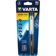 Žibintas VARTA WORK FLEX 1.5W 110lm 3xAAA kaina ir informacija | Žibintuvėliai, prožektoriai | pigu.lt