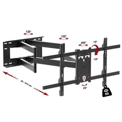 Onyx Ergosolid 40-90” kaina ir informacija | Televizorių laikikliai, tvirtinimai | pigu.lt