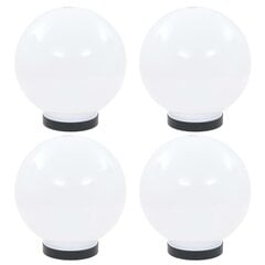 LED lempos, 4 vnt., 20 cm kaina ir informacija | Lauko šviestuvai | pigu.lt