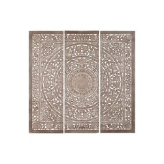 Изголовье кровати DKD Home Decor 60 x 3,5 x 180 cm Натуральный Деревянный MDF цена и информация | Кровати | pigu.lt