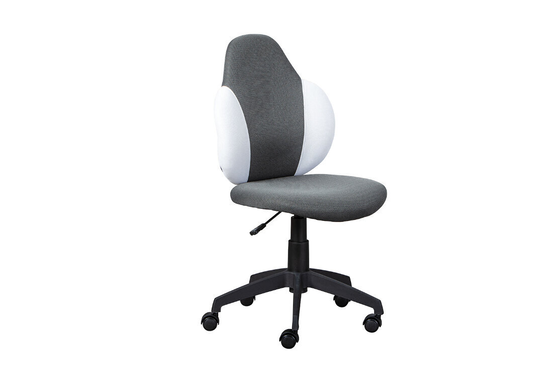Biuro kėdė Interlink Jessi, pilka/balta цена и информация | Biuro kėdės | pigu.lt