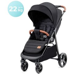 Спортивная коляска Kinderkraft Grande Plus, Black цена и информация | Коляски | pigu.lt