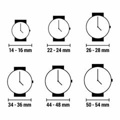 Laikrodis moterims Welder WRC107 (Ø 38 mm) kaina ir informacija | Moteriški laikrodžiai | pigu.lt