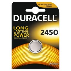 Батарейка Duracell DL2450 1 шт. цена и информация | Батарейки | pigu.lt