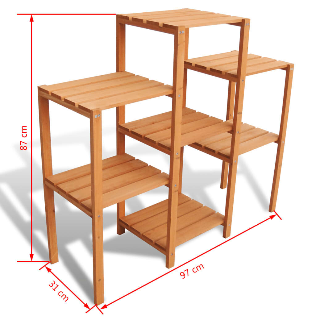 Stovas sodo augalams, 97 x 31 x 87 cm kaina ir informacija | Gėlių stovai, vazonų laikikliai | pigu.lt