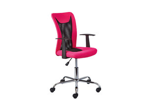 Офисное кресло Donny, розовое/черное цена и информация | Офисные кресла | pigu.lt