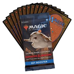 Kortų žaidimas Magic The Gathering Commander Legends: Battle for Baldur’s Gate Set Booster kaina ir informacija | Stalo žaidimai, galvosūkiai | pigu.lt