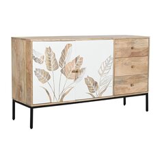 Lubinis šviestuvas DKD Home Decor 42 x 42 x 170 cm Stiklas Juoda Auksinis Metalinis 220 V 50 W kaina ir informacija | Vitrinos, indaujos | pigu.lt