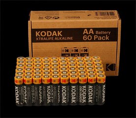 Батарейки Kodak 30422636, 60 шт. цена и информация | Батарейки | pigu.lt