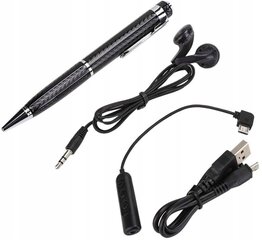 Skaitmeninis diktofonas - balso įrašymo rašiklis kaina ir informacija | Diktofonai | pigu.lt