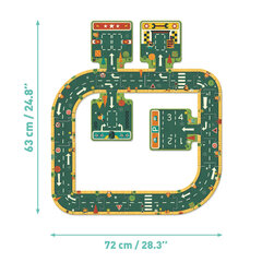 Milžiniška dėlionė su keliais Djeco, DJ07162, 21 d. kaina ir informacija | Dėlionės (puzzle) | pigu.lt