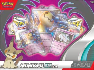 Žaidimo kortų rinkinys Pokemon TCG Mimikyu ex Box, ENG kaina ir informacija | Stalo žaidimai, galvosūkiai | pigu.lt