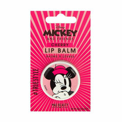 Lūpų balzamas Mad Beauty Disney M&amp;F Minnie Cerise, 12 g kaina ir informacija | Lūpų dažai, blizgiai, balzamai, vazelinai | pigu.lt