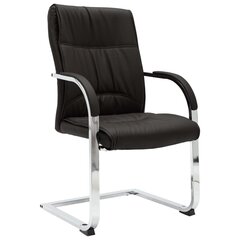 Gembinė biuro kėdė, juoda цена и информация | Офисные кресла | pigu.lt