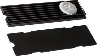 EK WaterBlocks M.2 PCIe NVMe SSD Heatsink/Cooler Black (LN82653) kaina ir informacija | Komponentų priedai | pigu.lt