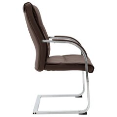 Gembinė biuro kėdė, ruda kaina ir informacija | Biuro kėdės | pigu.lt