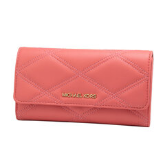 кошелек Michael Kors 35S2GTVF3U-GRAPEFRUIT Розовый Кожа (18 x 10 cm) S0365182 цена и информация | Женские кошельки, держатели для карточек | pigu.lt