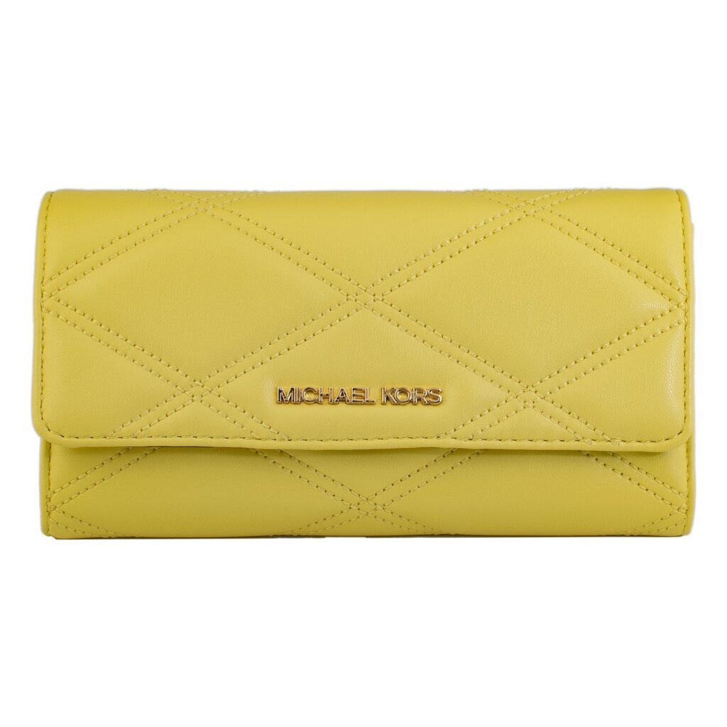 Moteriška Rankinė Michael Kors 35S2GTVF3U-SUNSHINE Geltona (18 x 10 x 2 cm) S0365183 цена и информация | Piniginės, kortelių dėklai moterims | pigu.lt