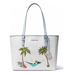 Moteriška Rankinė Michael Kors 35T2S5CT8B-BRIGHT-WHT Balta (38 x 27 x 16 cm) S0365240 kaina ir informacija | Moteriškos rankinės | pigu.lt