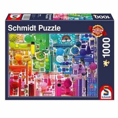 Dėlionė Schmidt Spiele Vaivorykštės spalvos, 1000 dal. kaina ir informacija | Dėlionės (puzzle) | pigu.lt