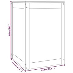 Skalbinių dėžė, 44x44x66cm kaina ir informacija | Vonios kambario aksesuarai | pigu.lt