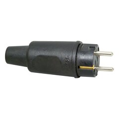 Socket plug kopp Juoda IP44 16 A kaina ir informacija | Elektros jungikliai, rozetės | pigu.lt