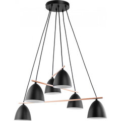 TK Lighting pakabinamas šviestuvas Aida Black 6 цена и информация | Люстры | pigu.lt