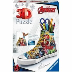 3D dėlionė su sportbačiu Ravensburger Sneaker Avengers, 108 d. kaina ir informacija | Dėlionės (puzzle) | pigu.lt