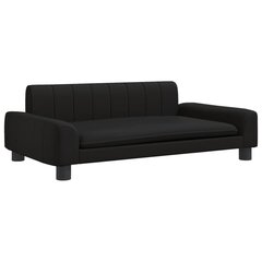 Vaikiška sofa , juoda kaina ir informacija | Vaikiški sėdmaišiai, foteliai, pufai | pigu.lt