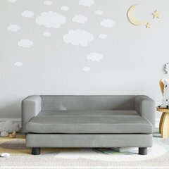 Vaikiška sofa , pilka цена и информация | Детские диваны, кресла | pigu.lt