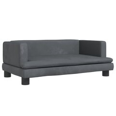 Vaikiška sofa , pilka цена и информация | Детские диваны, кресла | pigu.lt