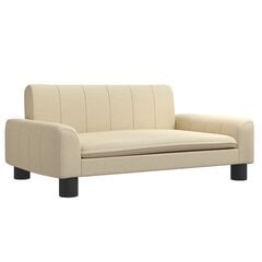 Vaikiška sofa , smėlio spalvos цена и информация | Детские диваны, кресла | pigu.lt