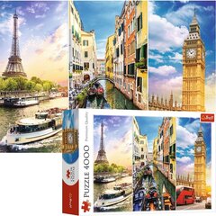 Dėlionė Trefl Trip In Europe, 4000 d. kaina ir informacija | Dėlionės (puzzle) | pigu.lt