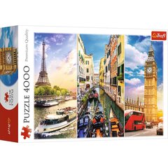 Dėlionė Trefl Trip In Europe, 4000 d. kaina ir informacija | Dėlionės (puzzle) | pigu.lt