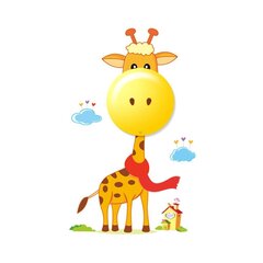 Milagro vaikiškas sieninis šviestuvas Giraffe kaina ir informacija | Vaikiški šviestuvai | pigu.lt