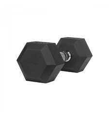 ПРОРЕЗИНЕННАЯ ГАНТЕЛЬ THORN + FIT HEXHEAD DUMBBELL 7 кг цена и информация | Гантели, гири, штанги | pigu.lt