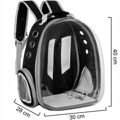 Сумка для транспортировки домашних животных, прозрачная цена и информация | Переноски, сумки | pigu.lt