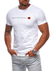 marškinėliai s1974 - balti kaina ir informacija | Vyriški marškinėliai | pigu.lt
