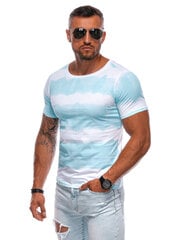 marškinėliai s1973 - šviesiai mėlyni 126246-7 kaina ir informacija | Vyriški marškinėliai | pigu.lt